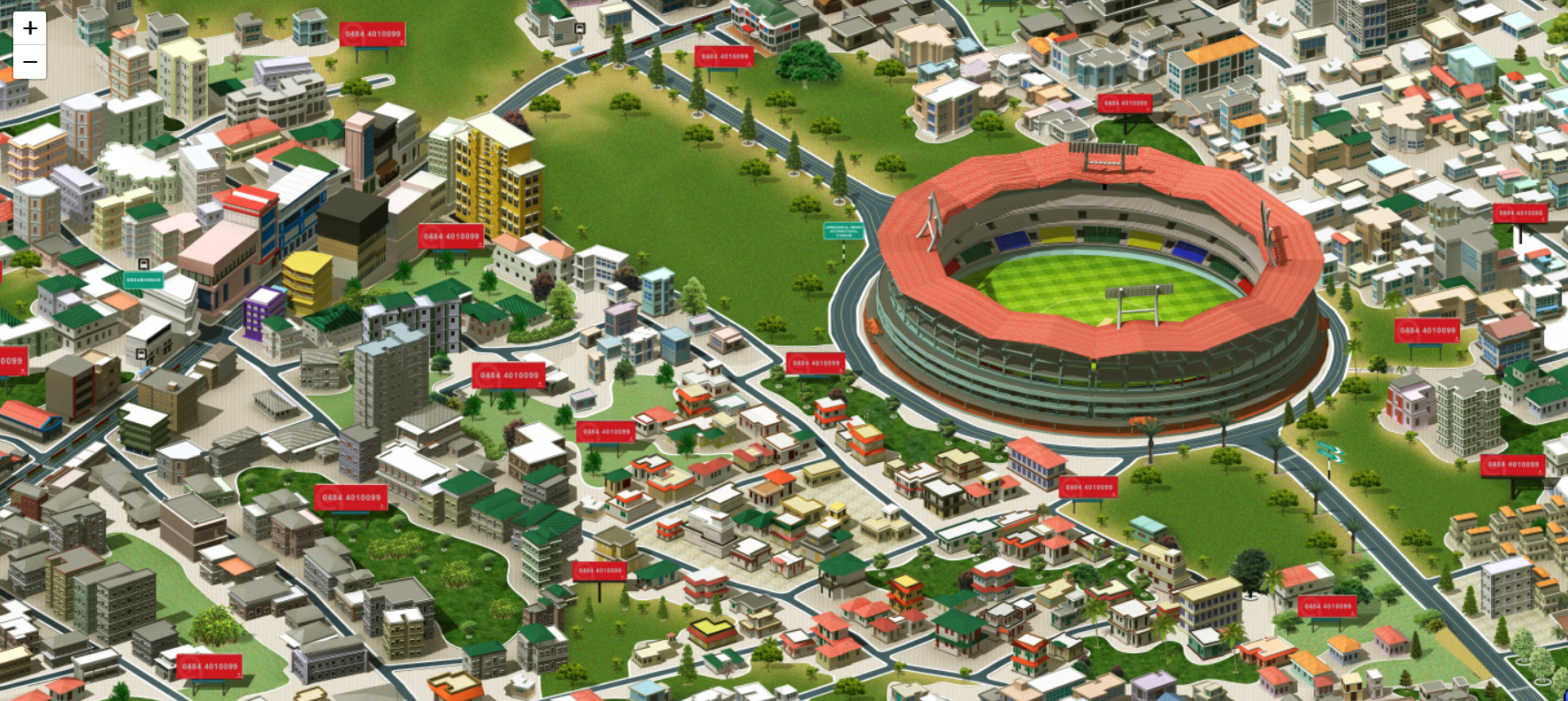 Old Kochi interactive 3D city game
